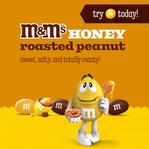 M&M'S Honey Roasted Peanut Milk Chocolate Candy Pack, 1.74 oz - image 2