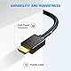 Herfair USB-A-auf-HDMI-Adapterkabel, USB-auf-HDMI-Ladekabel, 1,8 m, USB 2.0 Typ A Stecker -Stecker, Ladeadapter-Konverterkabel (nur zum Laden)
