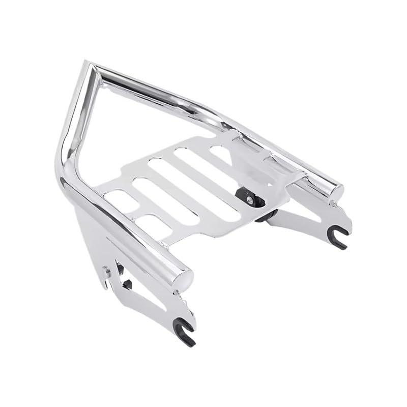 Porte-bagages moto pour Harley Touring 2009-2024 avec support de poignées arrière chrome