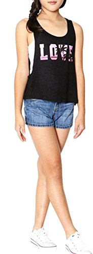 Image of ToBeInStyle Girls' Assorted Cotton Knit Tees & Camis Tanks Tops - Ages 6 to 12