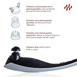 Massageador Elétrico Corporal Manual Elite Pro Relaxshop 110v glide