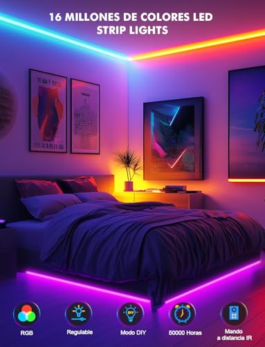 Opiniones de Mangueras de luces LED los mejores 10. 23 Imagen adicional