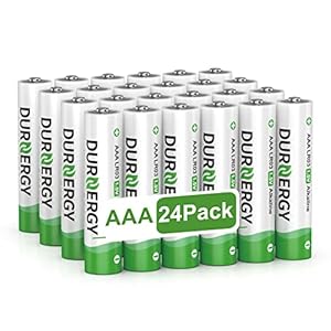 AAA Batteries 24 Pack, 10 Years Shelf Life, Triple AAA Batteries 1200mAh for Remote Control, Piles AAA, LR03 Alkaline