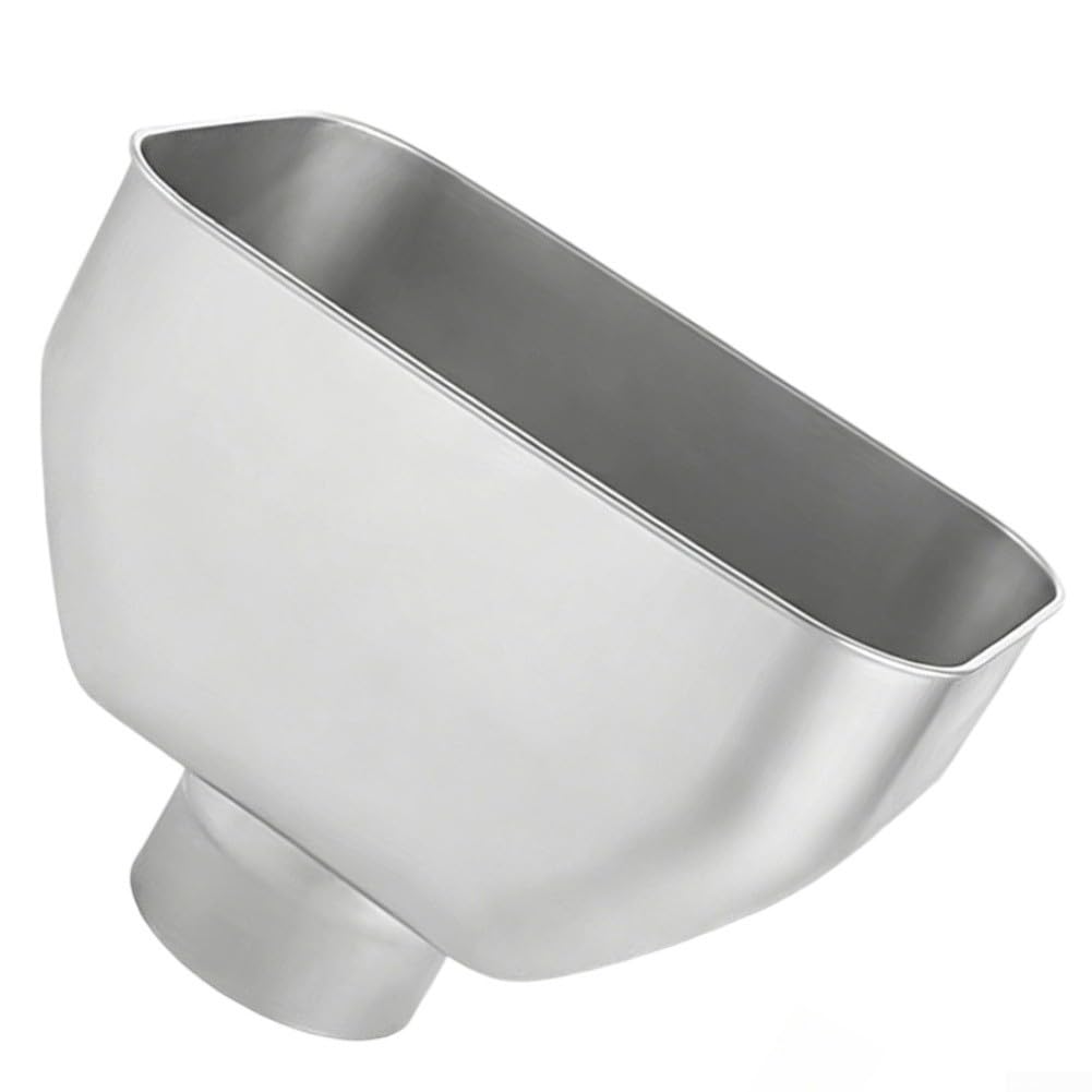 Conector Extensor Bajante para acero Inoxidable Adaptador Canalón Pluvial Intemperie Patio Exterior 244x59x178mm(60mm)