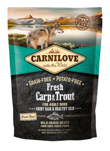 Carnilove Carnilove FRE Carp & Trout Hair & Skin For Dog 1.5 kg – 1 Bag