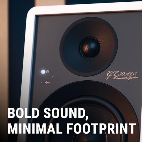 Image of Onkyo Creator Series GX-30ARC Powered Speakers, White - 4 inch woofer, USB /C, line /Phono, Optical Ports and Bluetooth 5.3 Audio connectivity