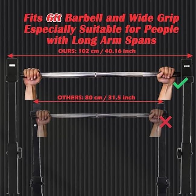 OPPSDECOR Weight Bench Set with Leg Extension and Curl, 900LBS Profesional Bench Press Set and Barbell Rack with Safety Spotter Catches, Preacher Curl Workout Benches for Home Gym