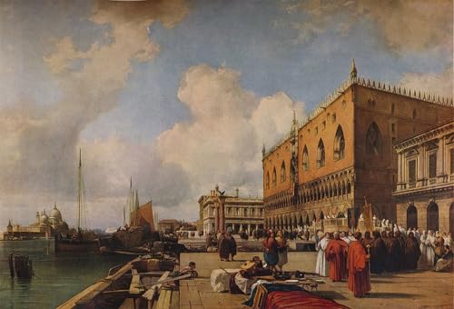 Tableaux sur toile Ducal par Richard Parkes Bonington déco 60x90cm