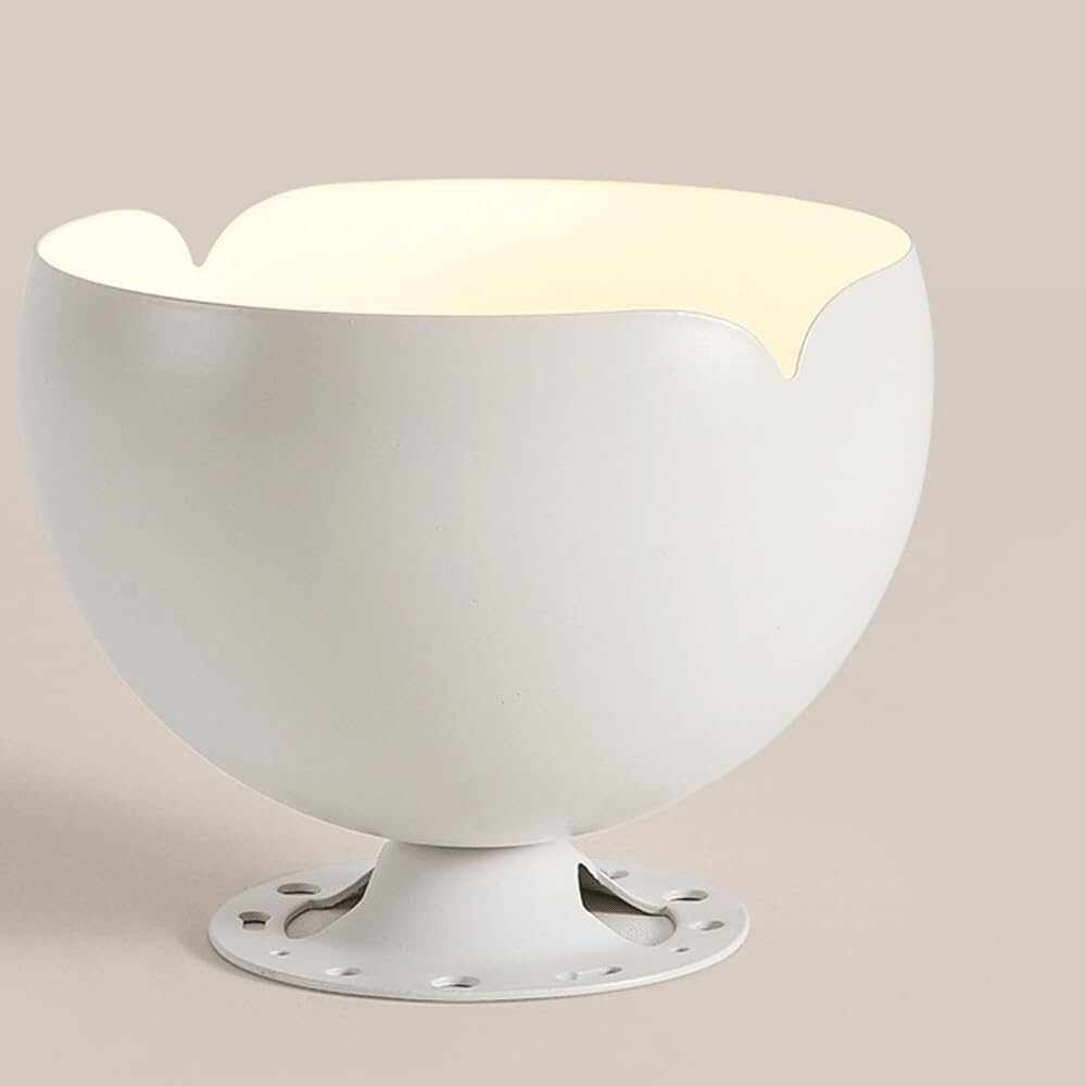 White LED Ceiling Light 7W Flush Mount Ceiling Light Fixture, 7.08in Metal Lighting Fixture Ceiling Lamp Minimalist Style for Hallway, Entryway, Bedroom, Balcony