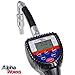 AlphaWorks Preset Digital Oil Control Valve Meter Nozzle 10 GPM / 35 LPM Elite Heavy Duty Air Operated Pneumatic 1/2