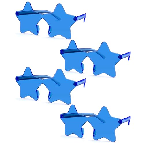 Star Sunglasses Favors Women,Fun Star Shaped Birthday Party Glasses,Party Sunglasses for Adults