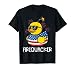4th of July Duck Firequacker US Flag Cute Men Women Kids T-Shirt