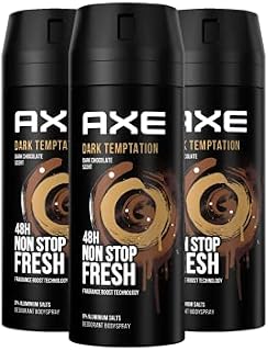 Axe Dark Temptation Dezodorant - 3 x 150 ml
