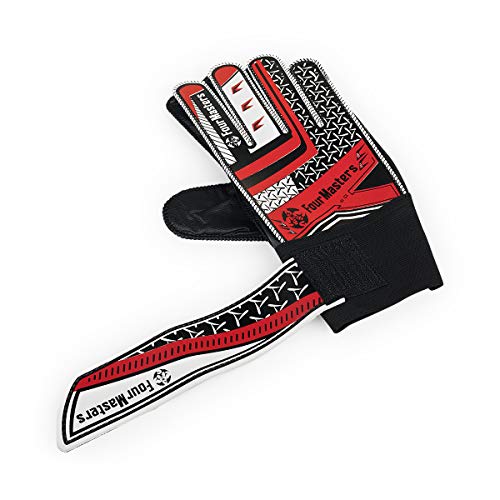 Luva Goleiro Campo Adulto Laranja Four Masters - PAR (Vermelho, M)