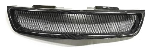 Grille pare-choc avant centrale Kia Forte 2011 calandre supérieure rechange en carbone véritable