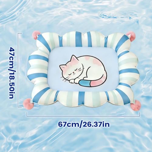 Coussin de refroidissement pour chat mignon parfait pour le camping et la maison