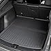 WEIZE Tesla Model Y Juniper Floor Mats 2025 2026, 11 PCS Full Set All Weather Non-Slip Floor Mats & Cargo Liners, Black Car Mats for Tesla Interior Accessories