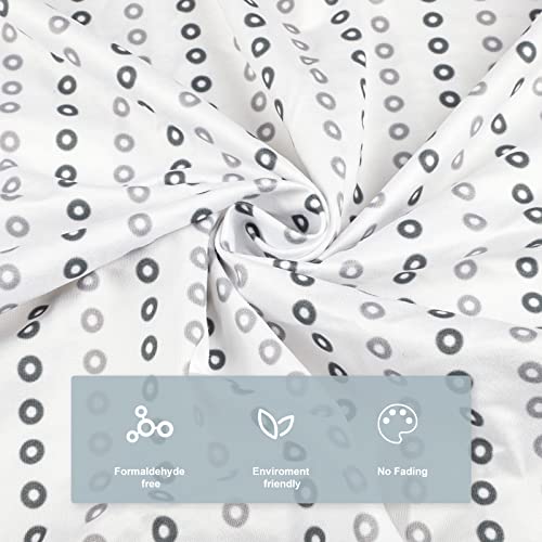 Moemoe Baby Waterproof Crib Mattress Sheets 2 Pack Fitted Crib Sheets Toddler Bed Sheets Soft & Breathable Crib Mattress Cover Set For Baby Girls And Boys #TOP2