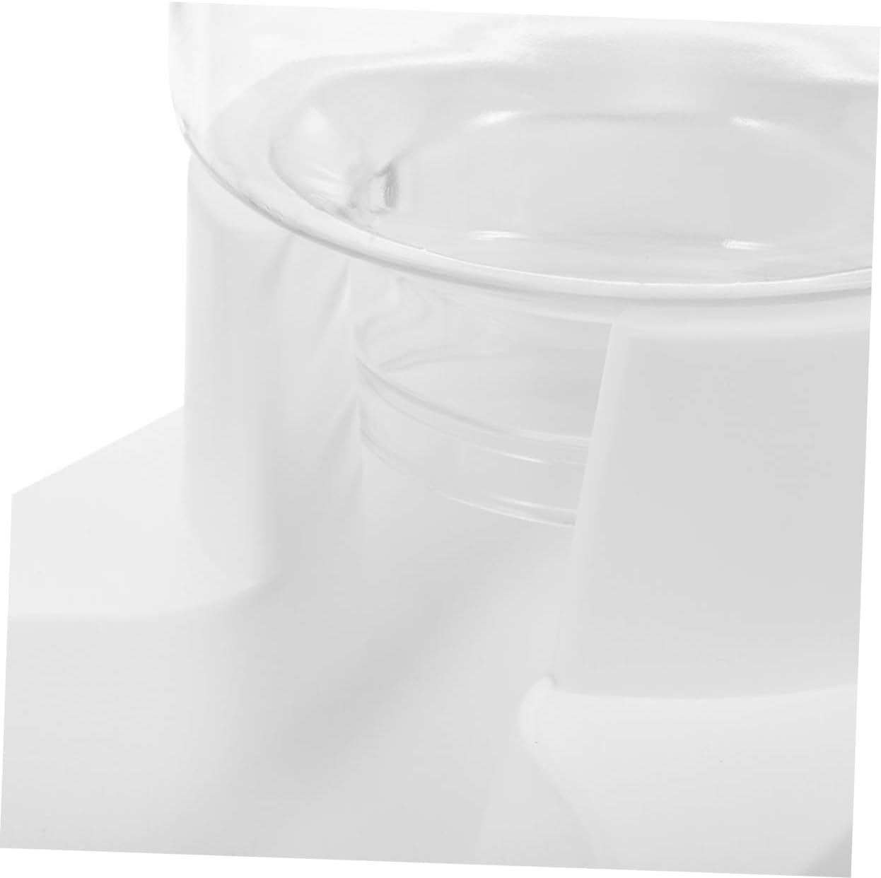 TOYANDONA Automatic PET Feeder Dispenser for Dogs and Cats 2pcs Tip Design Adjustable Food Portions Water Dispenser for Cats and Dogs