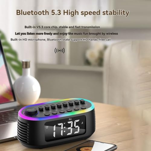 Enceinte Bluetooth portable pour endormir bébé facilement avec veilleuse intégrée
