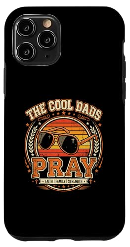 The Cool Dads Pray �_�̒j �p�p �M�� �\���� �X�}�z�P�[�X iPhone 11 Pro �p