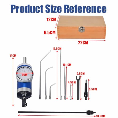 Image of Coaxial Indicator, Dial Indicator Coaxial Centering Indicator, 0.01mm Milling Machine Alignment Dial Test, Lever Gauge Position Measurement Tool 0-3mm Positionering Measurement Tool