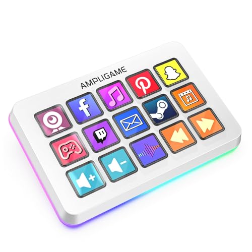 Amazon | FIFINE Stream Controller 15キー配列 ストリーム
