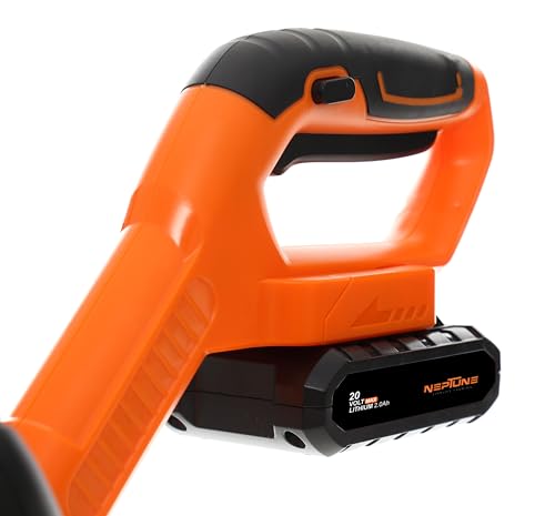 Image of Neptune Simplify Farming GT-20 2 in 1 Cordless Grass Trimmer & Brush Cutter with 2000 mAh Battery, Fast Charger, & Sharp Blades Electric Lawn Mower Telescopic Weed Eater Cutting Machine for Gardening