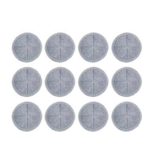 ,Compatible For Dyson, Electric Mop Washable Removable Mopping Pad Cleaning Microfiber Reusable Easy Install Replacement Parts Floor Washing(12 PCS)
