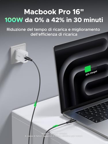 Batería portátil 20000mAh UGREEN Nexode de alta velocidad 100W 7