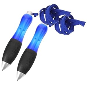 EXCEART 2st Beschwerter Stift mit blauem Band