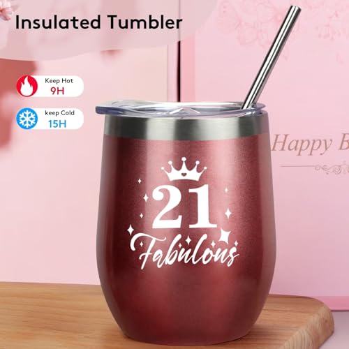 Geschenke für Frauen, Geburtstagsgeschenk für Frauen, Geschenk für Freundin, Schwester, Ehefrau, Mama, 21 30 40 50 Geburtstag Geschenkset, Weihnachten, Muttertag Geschenk (21. Geschenkset)