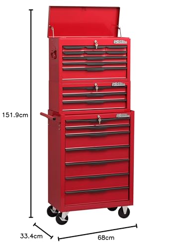 Hilka C319BBS Heavy Duty 19 Drawer Combination Unit with Ball Bearing Slides 3 Hilka C319BBS Heavy Duty 19 Drawer Combination Unit with Ball Bearing Slides - Image 3