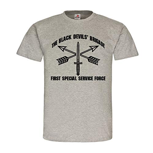 T-shirt First Special T Shirt Black Devils V-42 Stiletto Premium Gris XL