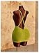 Milumia Women's Draped Halter Bodycon Mini Dress Sexy Crisscross Backless Sleeveless Party Club Dresses Green Medium