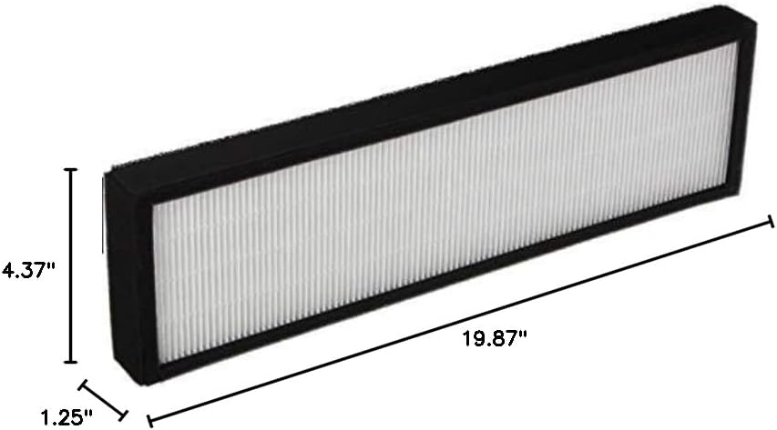 Nispira Premium True HEPA Filter Replacement Compatible with Hoover Part AH60015. Fits Air Purifier WH10400 and WH10600. 2 Filters - Image 5