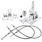 Shifter Box and Cables and Transmission Bracket Compatible with RSX K20 K24 K Series Civic EK EG