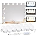 HELOIE 22.6ft Led Vanity Mirror Lights with 14 Dimmable Light Bulbs Makeup Vanity Lights for Big Long Mirror,Mirror Not Included