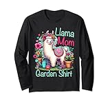 Photo Gallery lama mamma camicia da giardino piante da giardino fiorista maglia a manica Photo Gallery lama mamma camicia da giardino piante da giardino fiorista maglia a manica