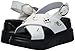 KARL LAGERFELD Paris Women's Shoes flat sandal,BRT WHITE,9.5