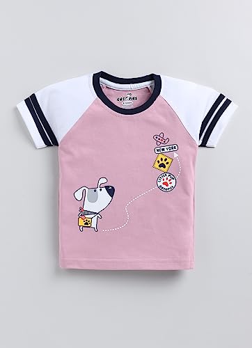 Image of CUTOPIES Boys & Girls Fanta Half Sleeve T-shirt and Shorts Set (Pack of 1) Baby Boys' Clothing Sets