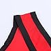 GYMAPE Mens One Piece Wrestling Singlets Singlet Basic Layer Fishing Breathable Wrestling Uniform Underwear Pajamas Red-Black M