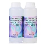 Enova Home Floral Craft Water and Craft Simulated Water Floral Cast Epoxy Resin A/B Creates Clear Wa
