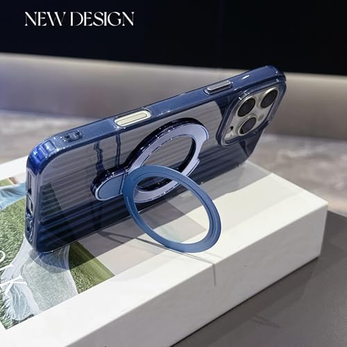 Coque iPhone 15 Plus dorée chic avec anneau mat de luxe - 7