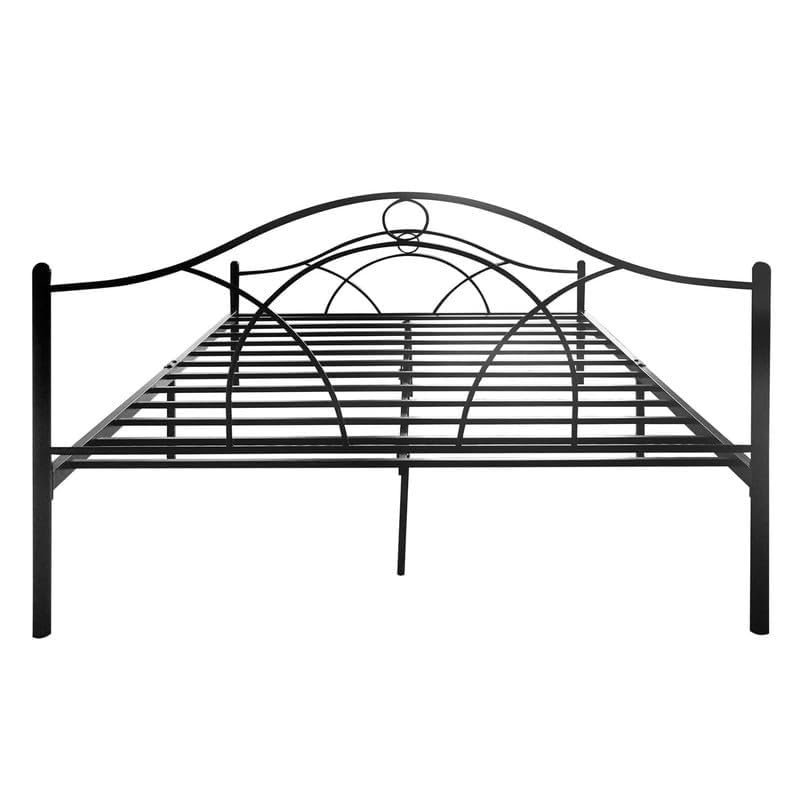 Image of Single Size Bed Without Mattress (Aiden) - Aiden, Metal Bed Frame, Durable & Stylish Palang for Bedroom, Easy Assembly, Space-Saving Solution, Perfect for Kids, Teens & Small Spaces