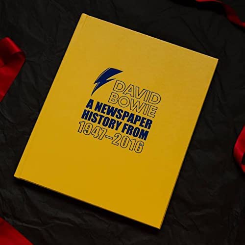 Signature gifts Personalised Music Newspaper History Book - Icons and Legends of British Music (David Bowie)