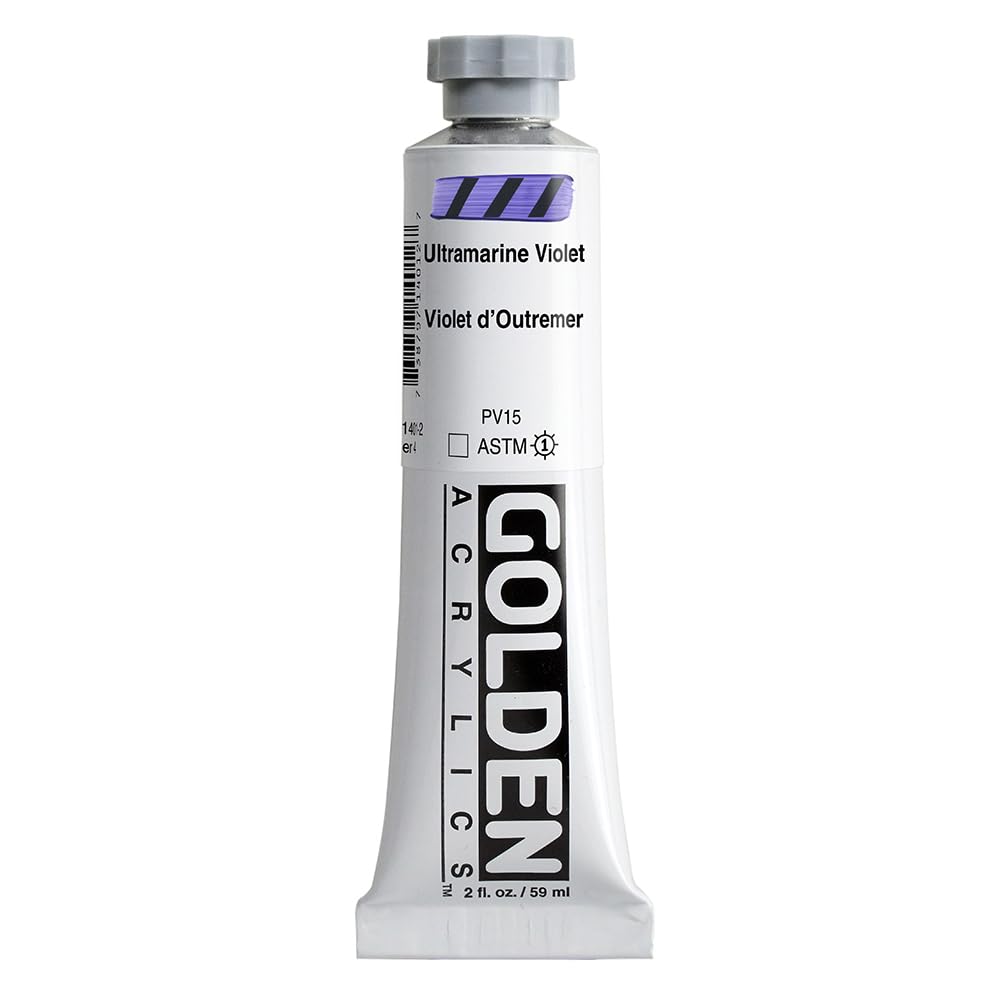 Pro-Art Golden Heavy Body Acrylic Paint 2 oz.-Ultramarine Violet