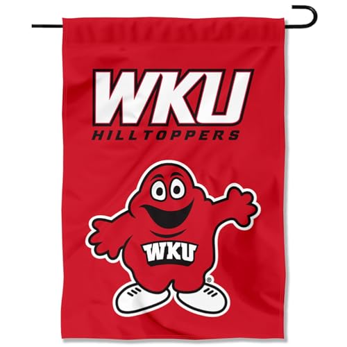 Western Kentucky Hilltoppers Mascot Logo Garden Banner Flag