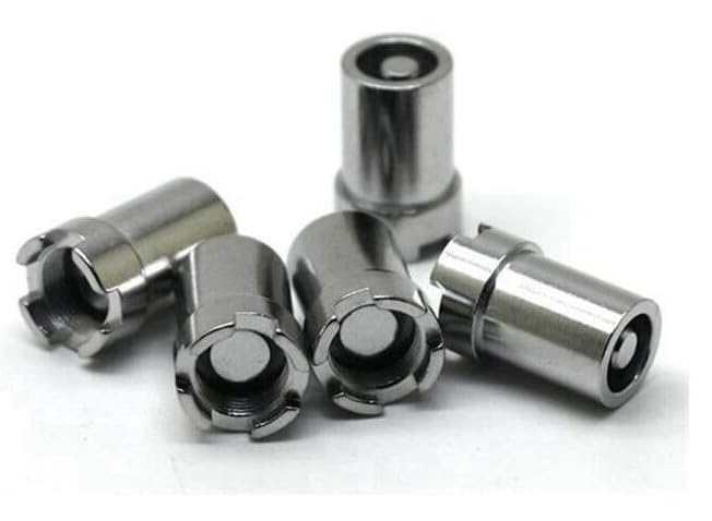 Magnetic Adapter for Soldering Tips, Stainless Steel, 5 Pack