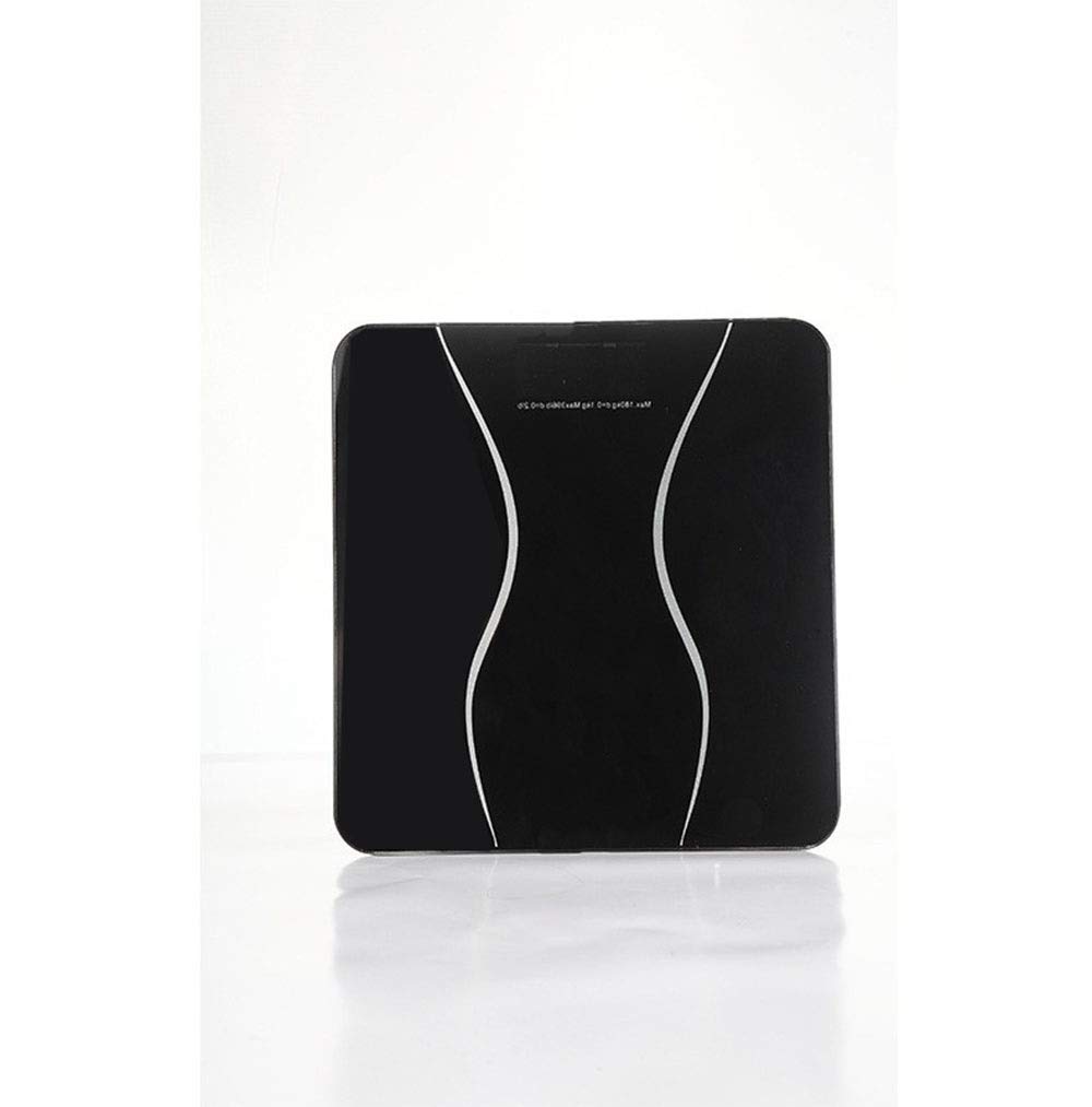 Bilancia Pesapersone in Vetro Temperato Regalo Elettronico Intelligente Bilancia Pesapersone Elettronica for La Salute della Casa Scala di Grasso corporeo Bluetooth